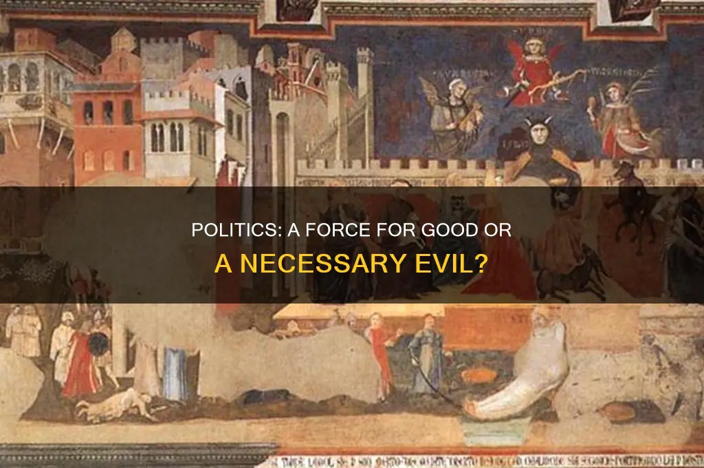 are politics good or bad