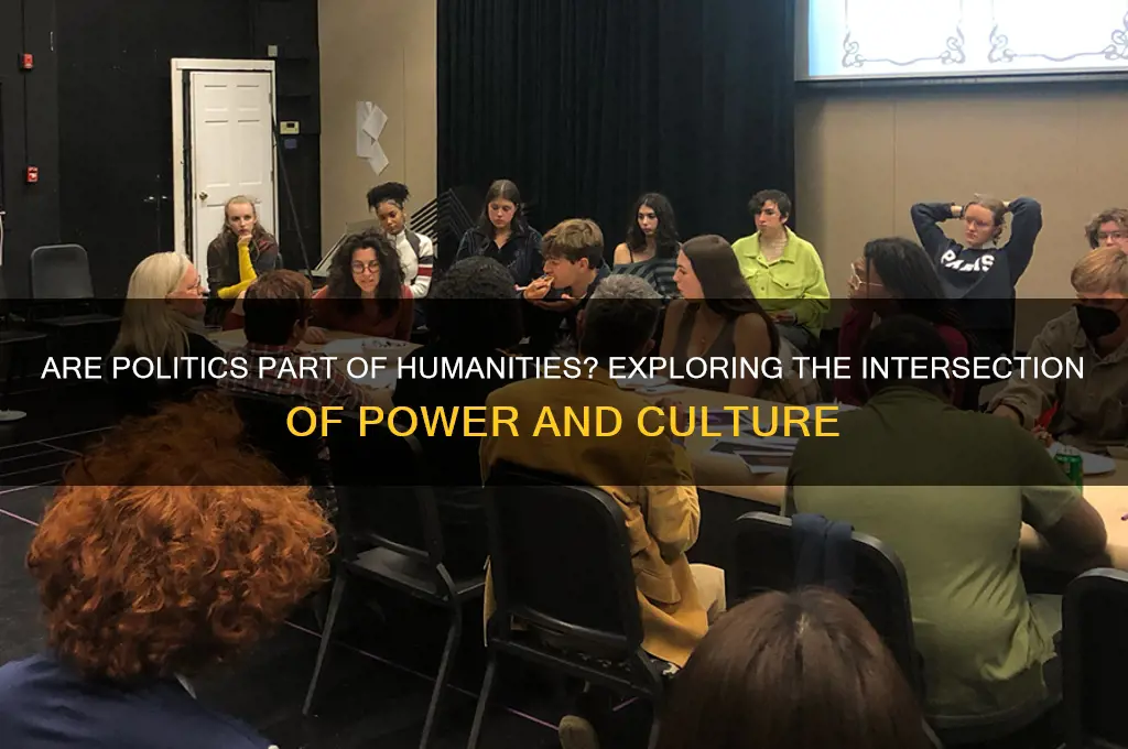 are politics part of humanities