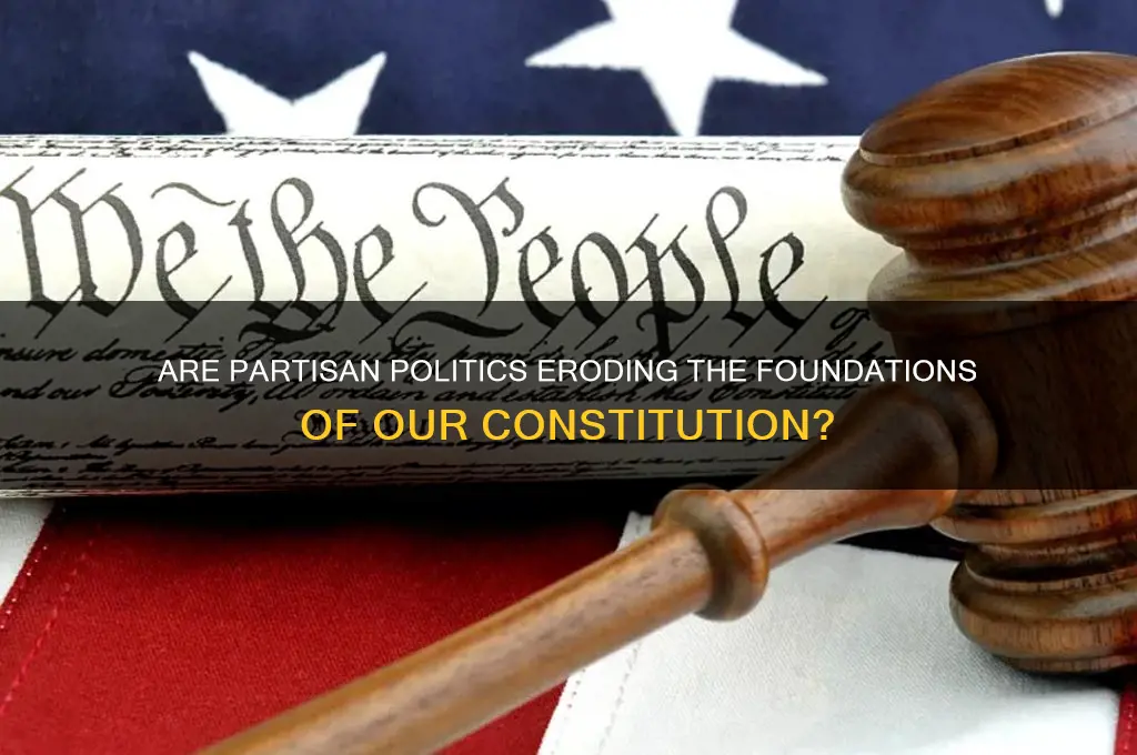 are polits destroying the constitution