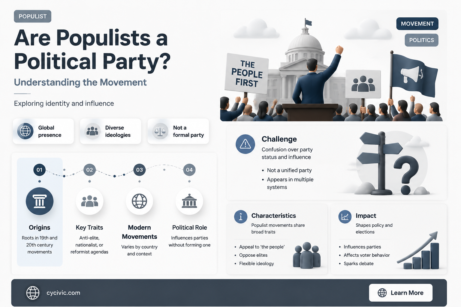 are populists a political party
