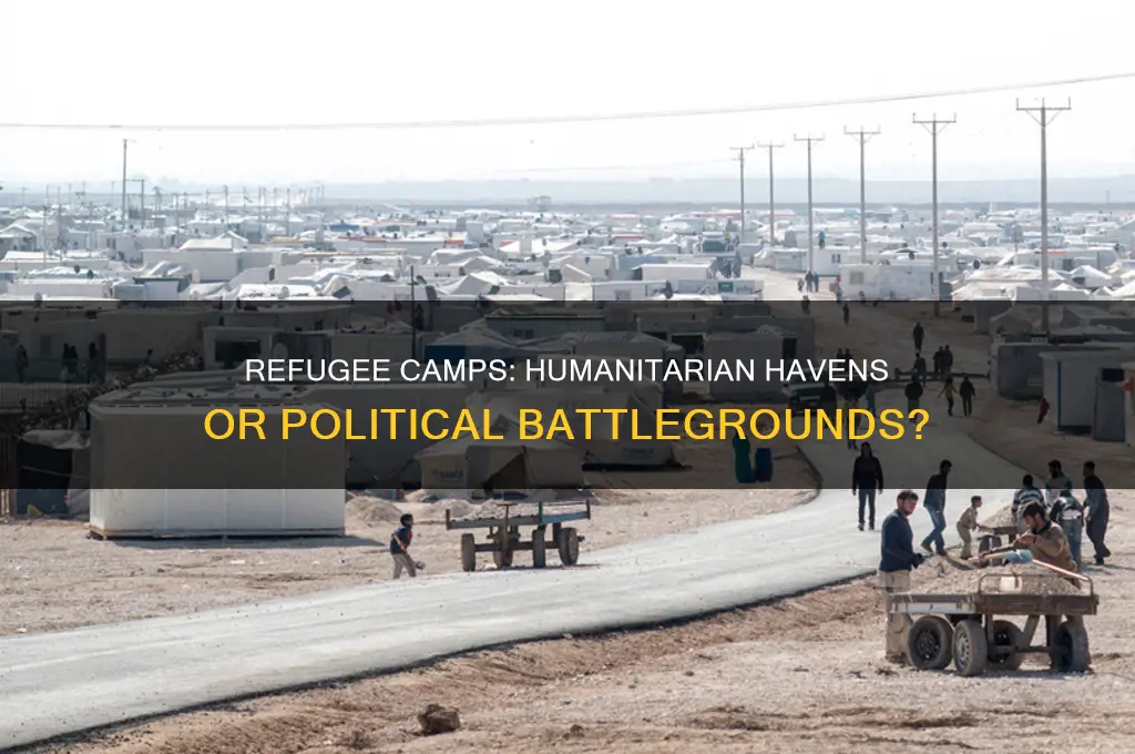 are refugee camps political