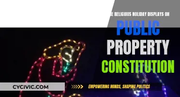 Religious Holiday Displays: Public Property, Constitutional?
