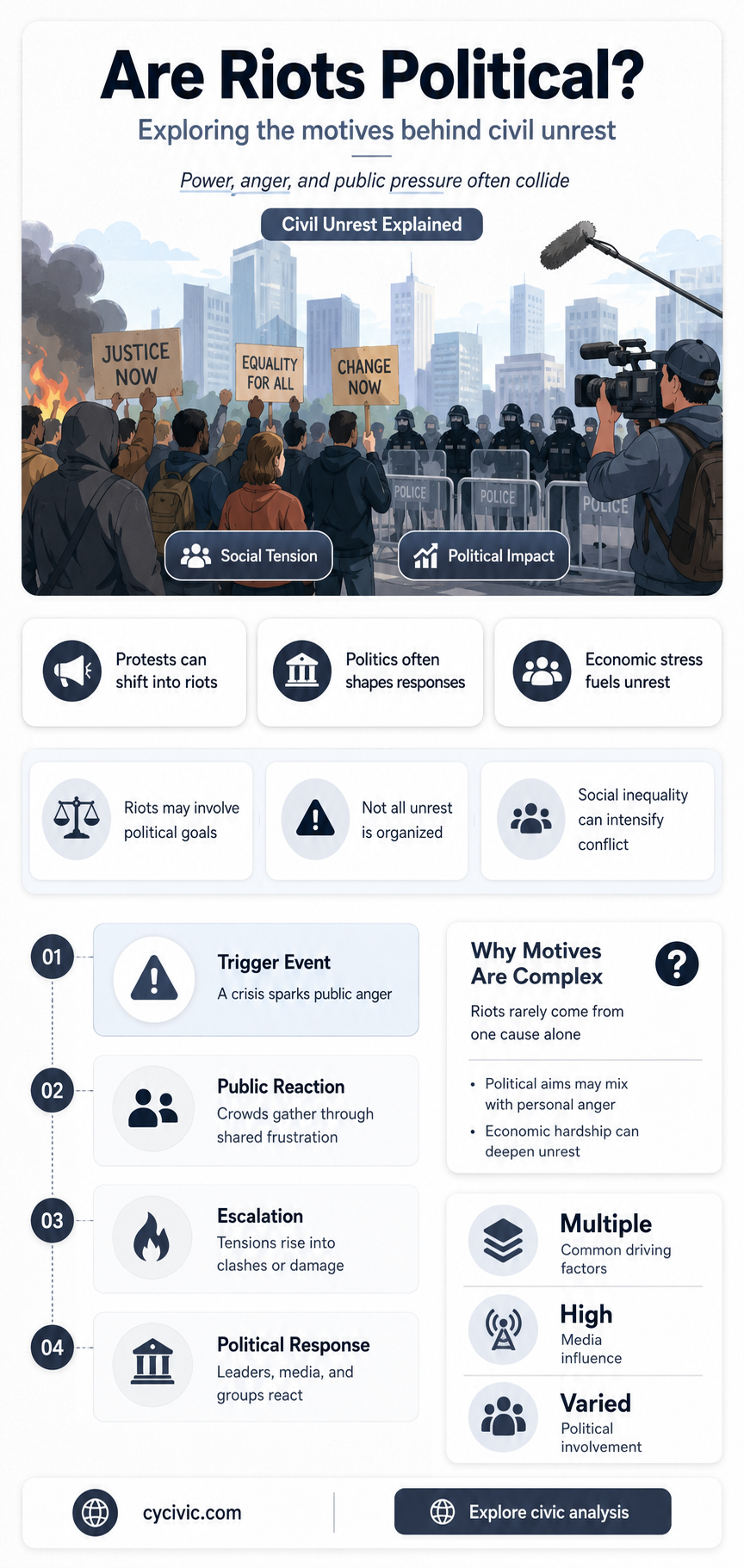 are the riots political
