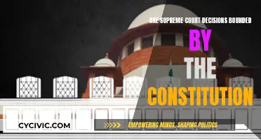 Supreme Court Rulings: Bound by the Constitution?