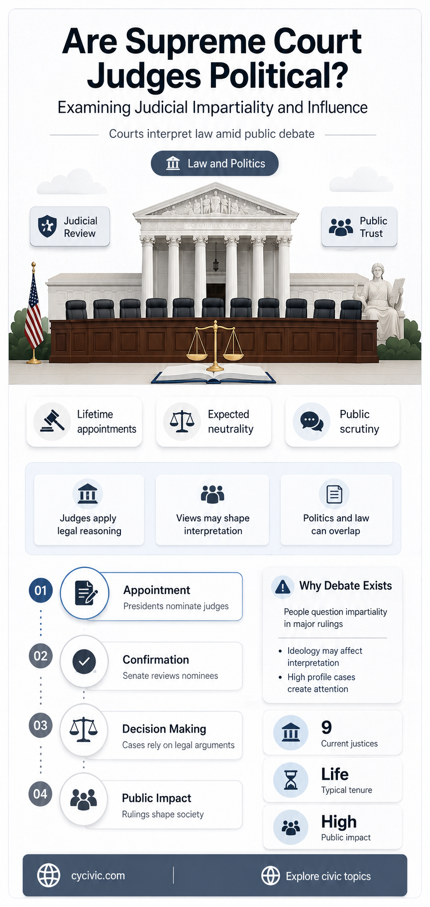 are supreme court judges political