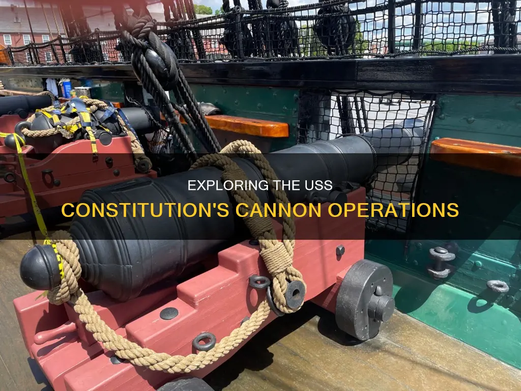 are the cannons on the uss constitution operational