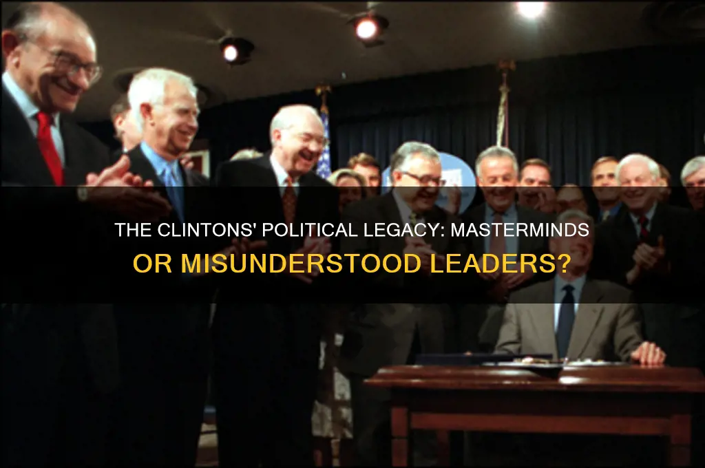 are the clintons political masterminds