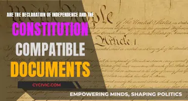 Compatibility of America's Founding Documents: Constitution and Independence