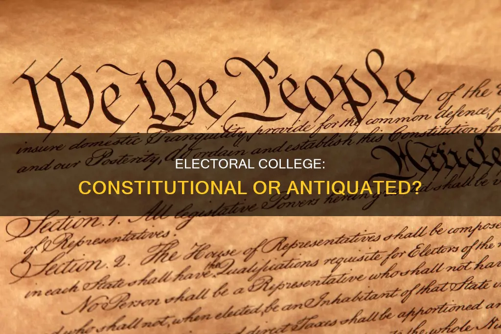 are the electrorial votes part of the constitution