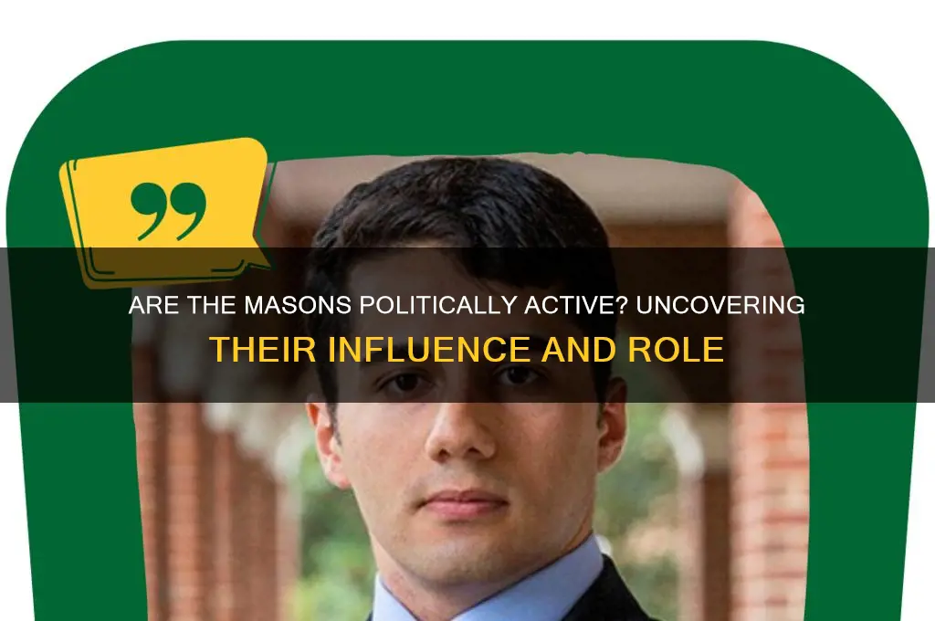are the mason organization political