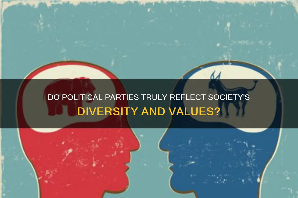 are the political parties representative of society