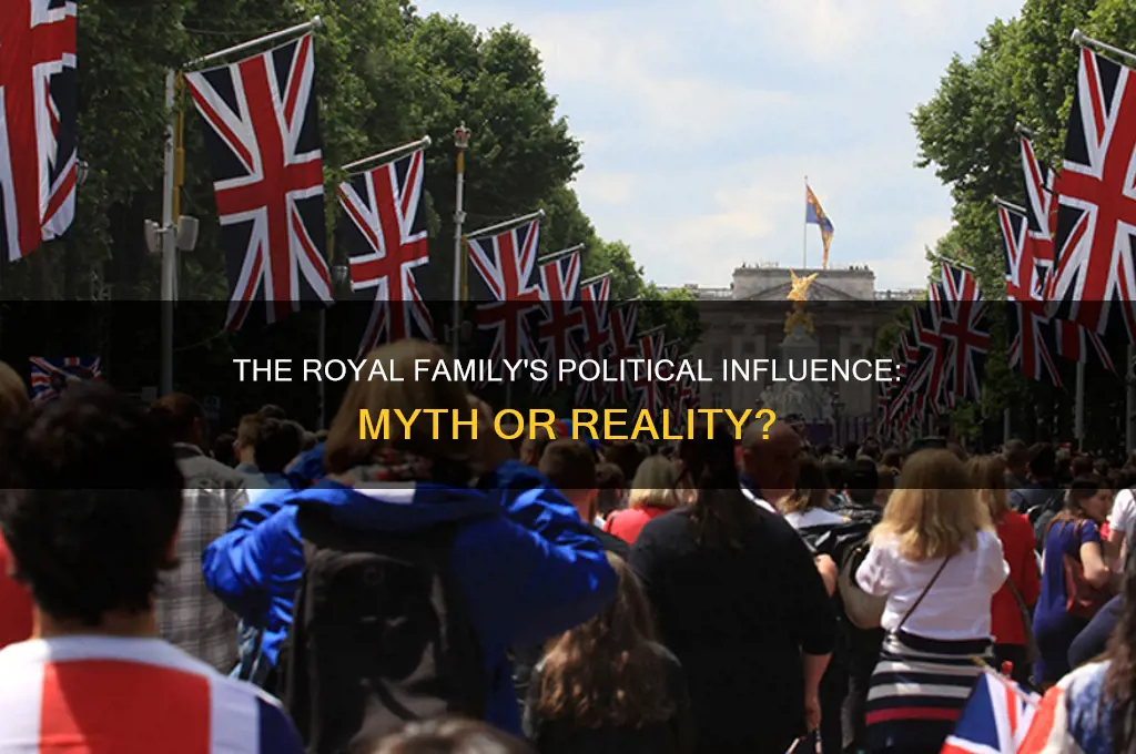 are the royal family political