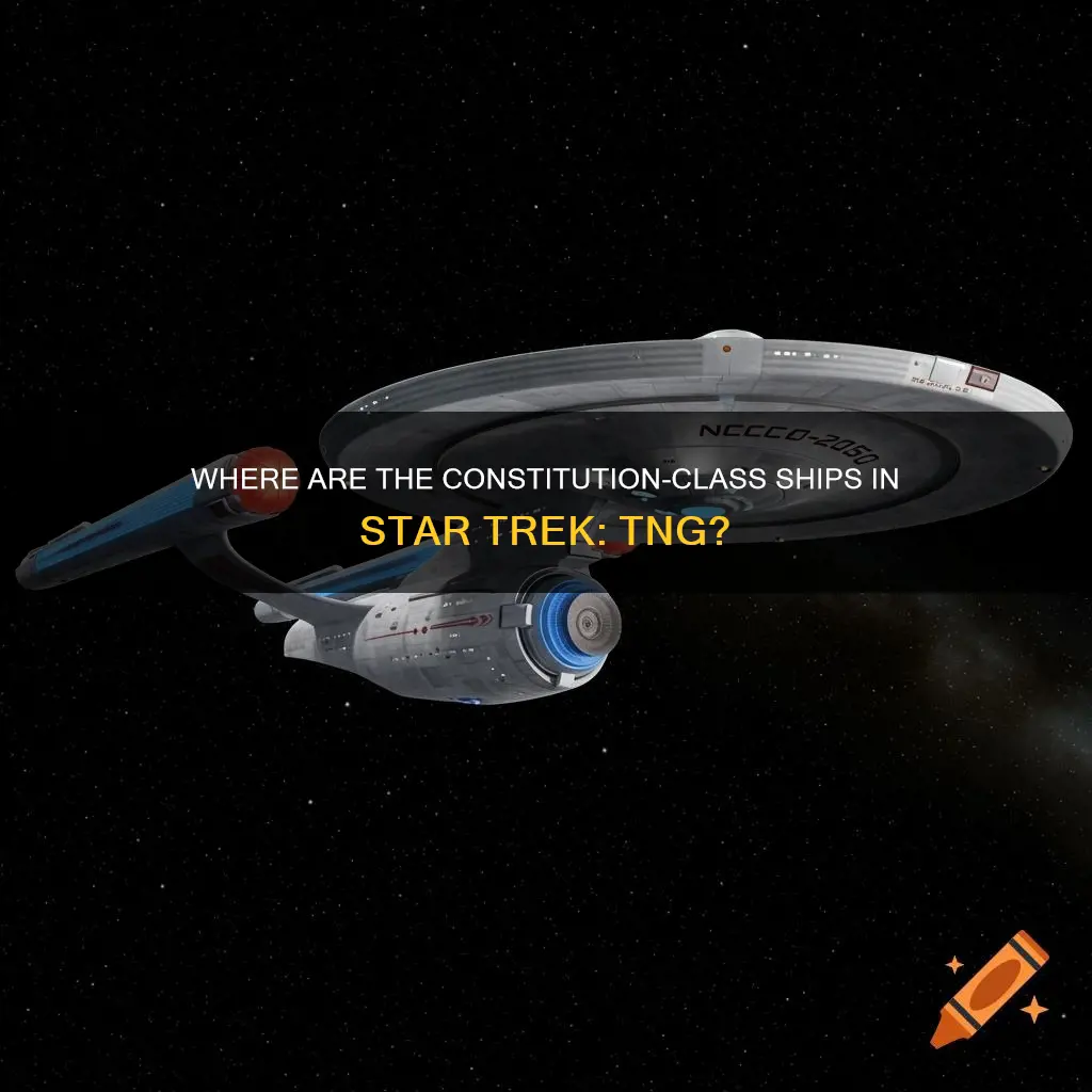 are their still constitution class starships in tng