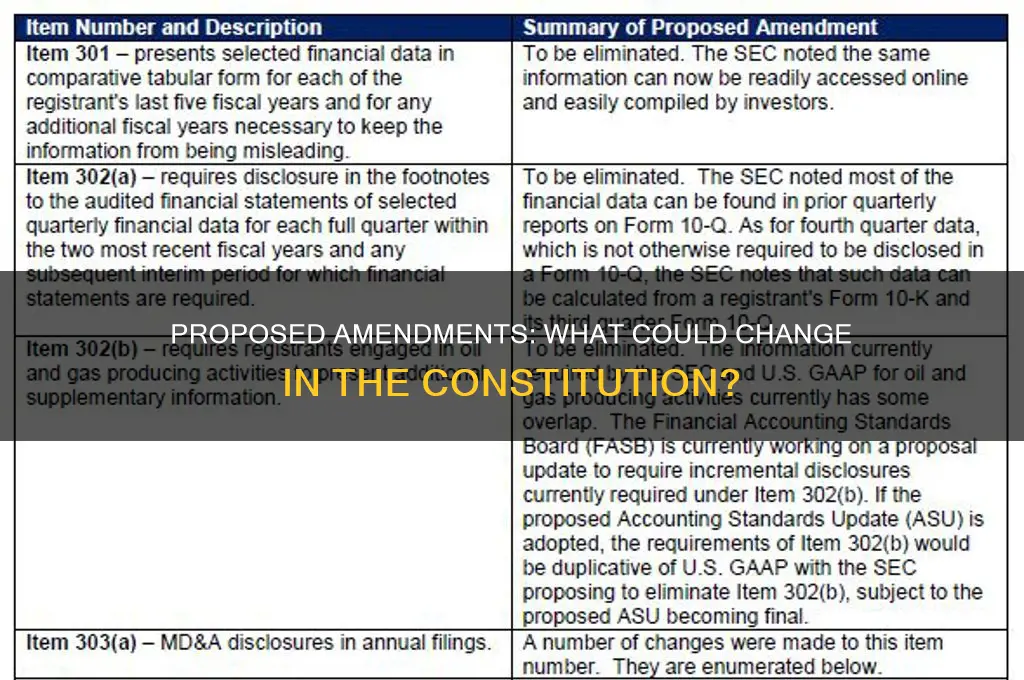 are there any amendments currently pending to the constitution