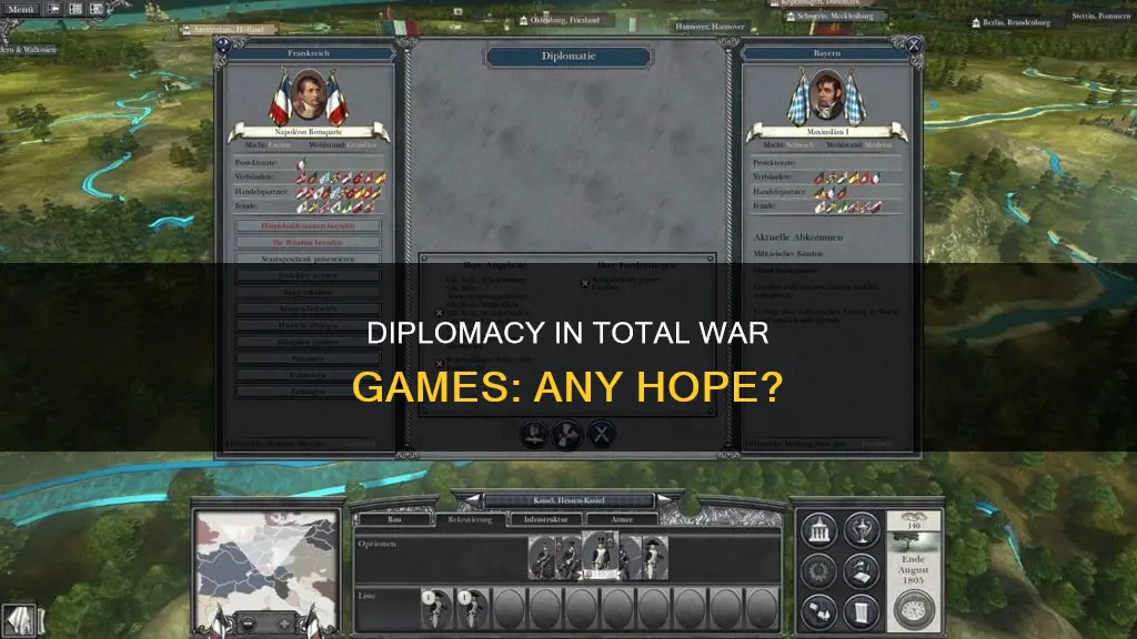 are there any totalwar games where diplomacy isntawful