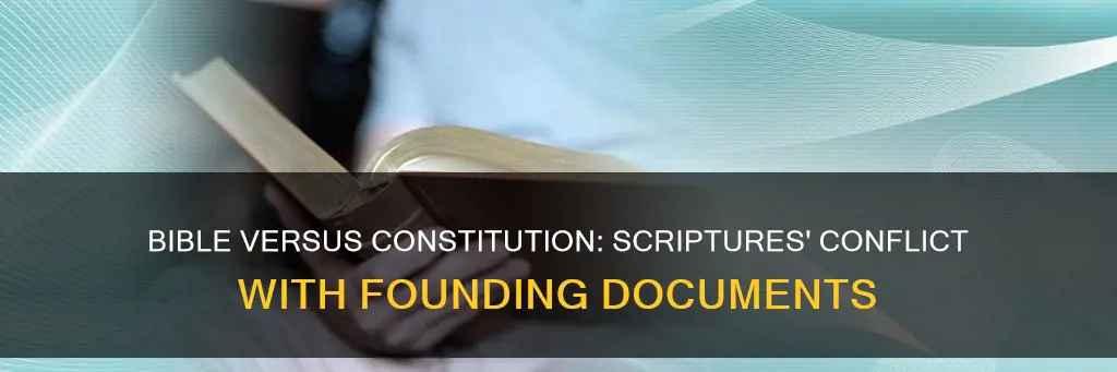 are there bible scriptures that go against the constitution