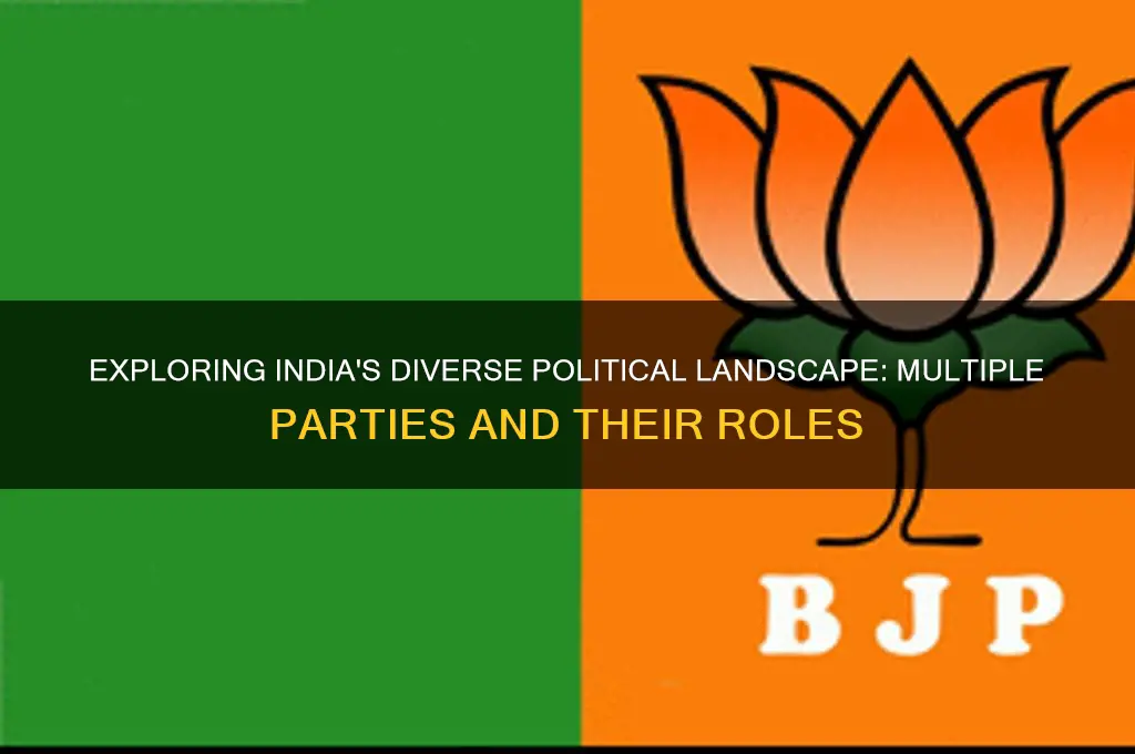 are there multiple political parties in india