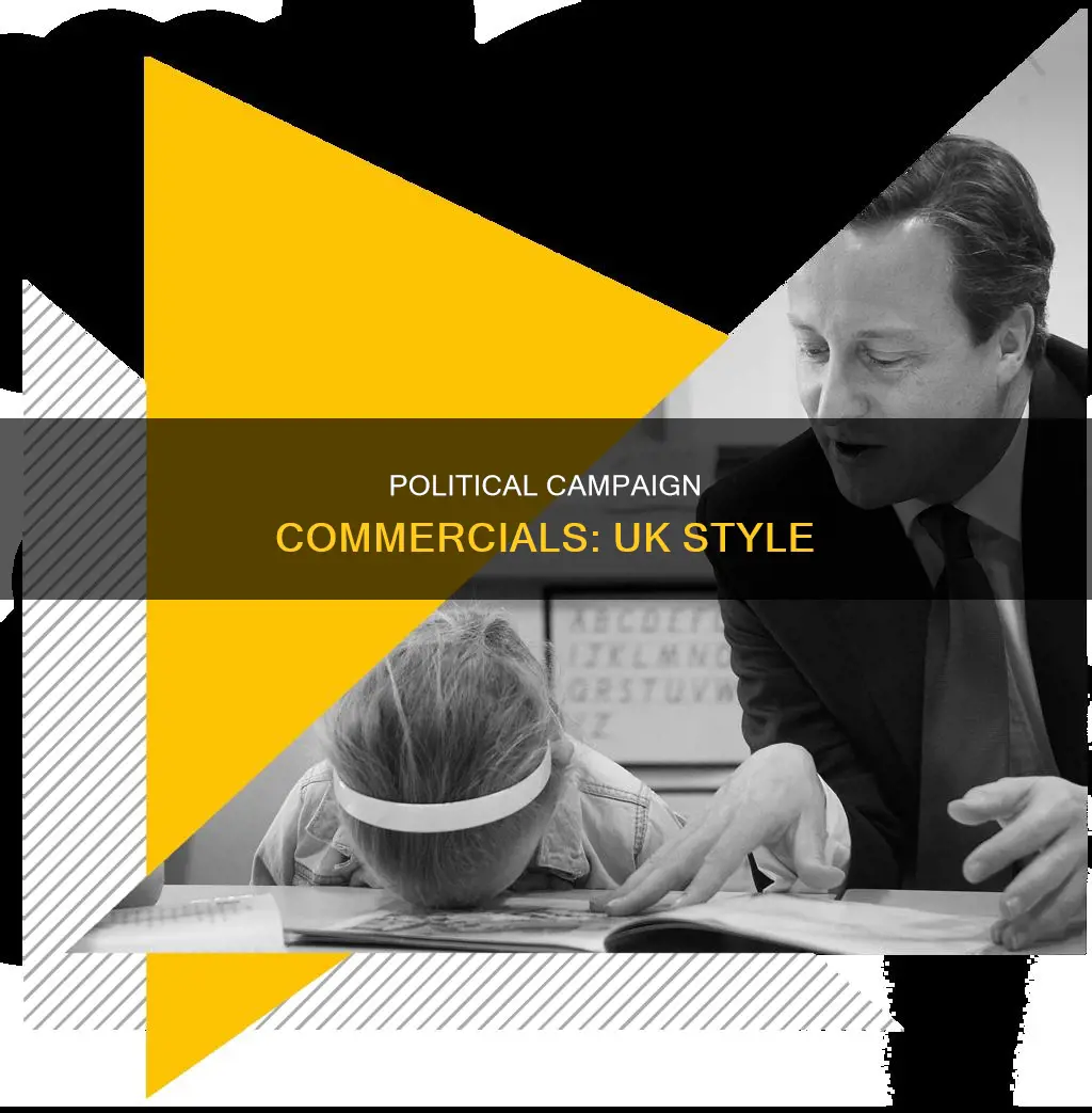 are there political campaign commericals in uk