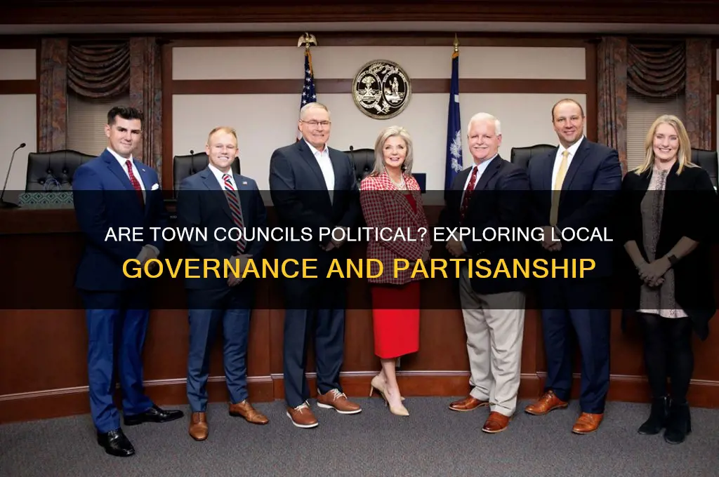 are town councils political