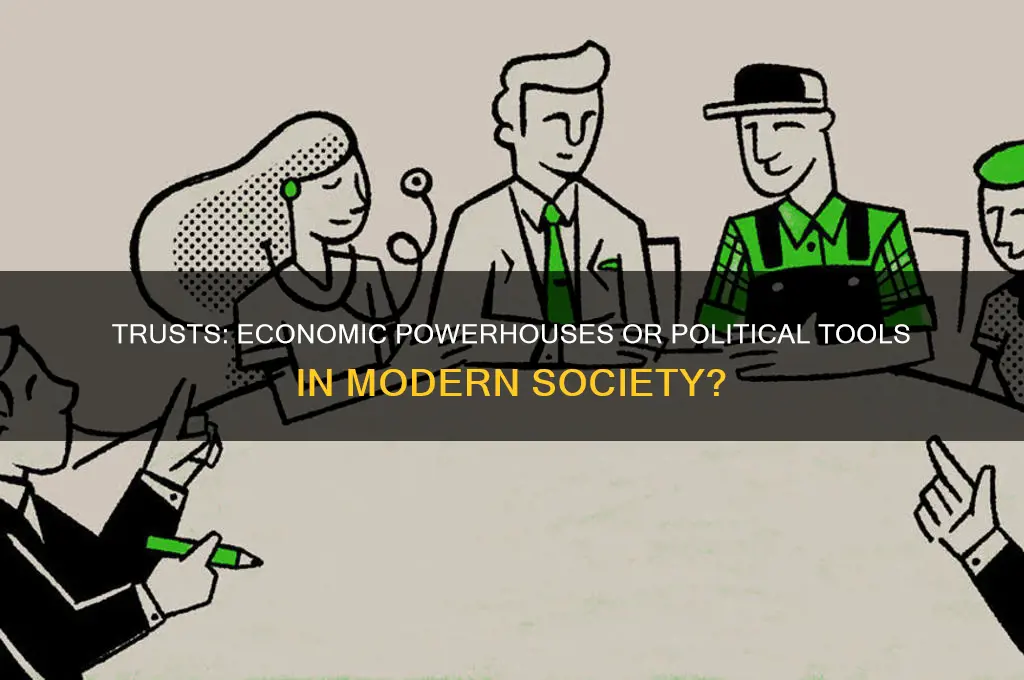 are trusts economic or political