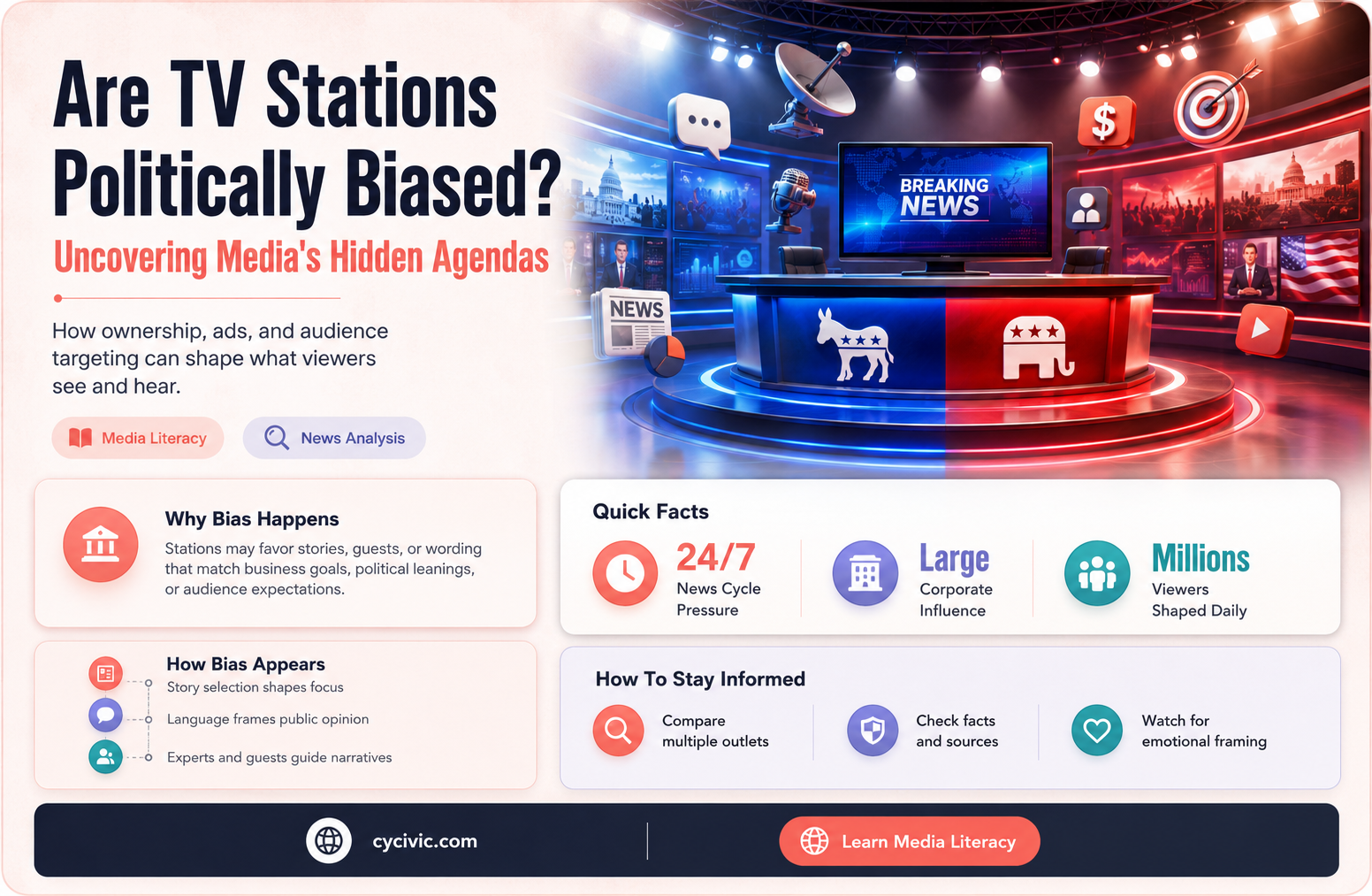 are tv stations politically biased