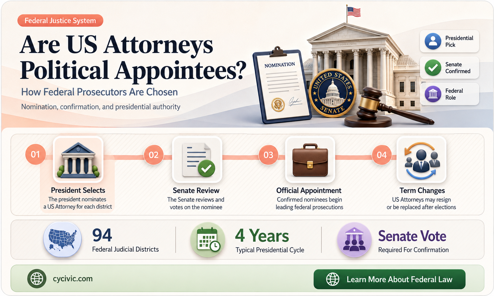 are us attorneys political appointees