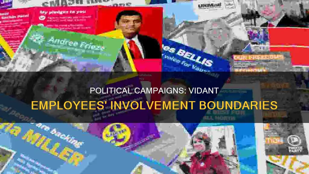are vidant employees allowed to be involved in political campaigns