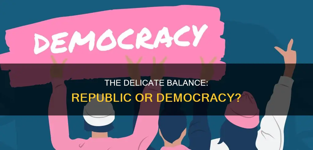 are we a constitutional republic or a democracy
