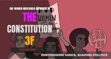 The Constitution and Women: A Mention or Omission?