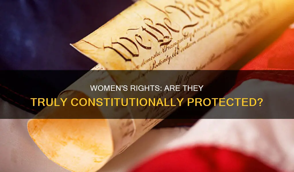 are women not protected by the constitution