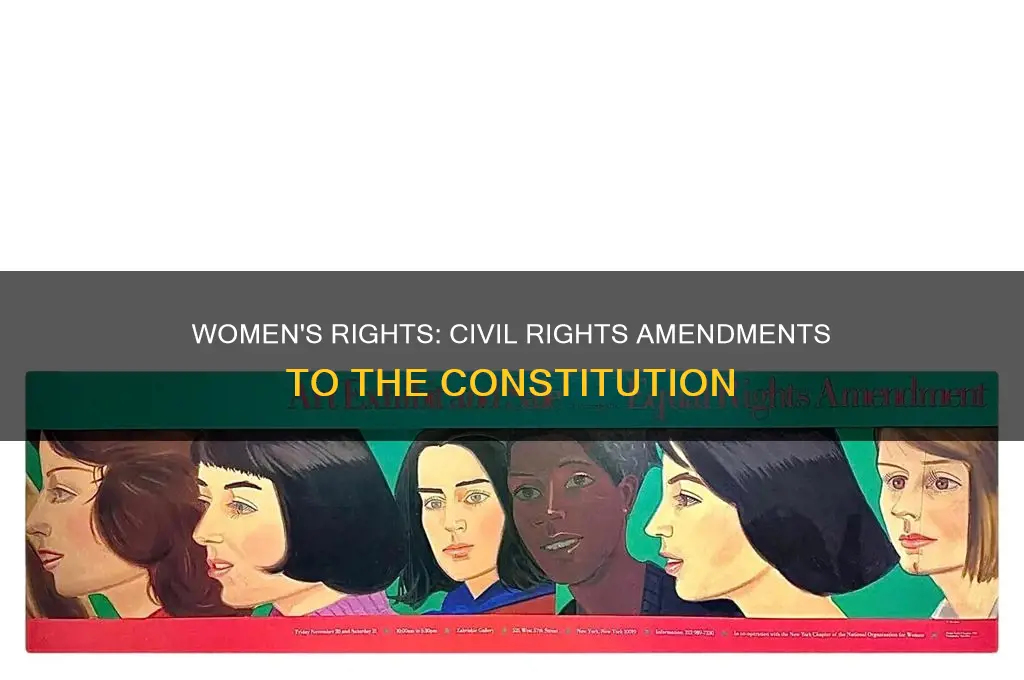are women rights and civil rights amendments to the constitution