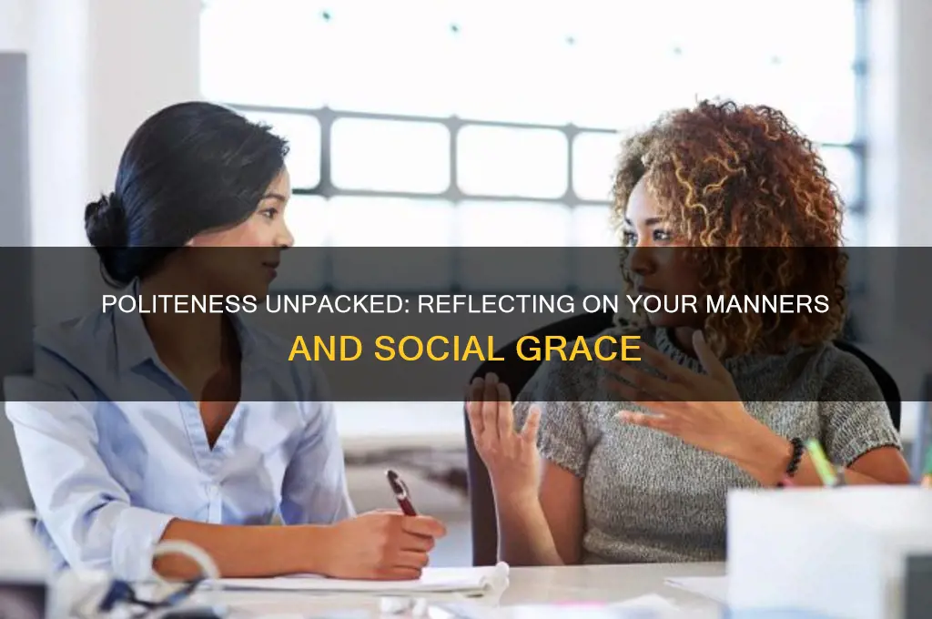 are you a polite person