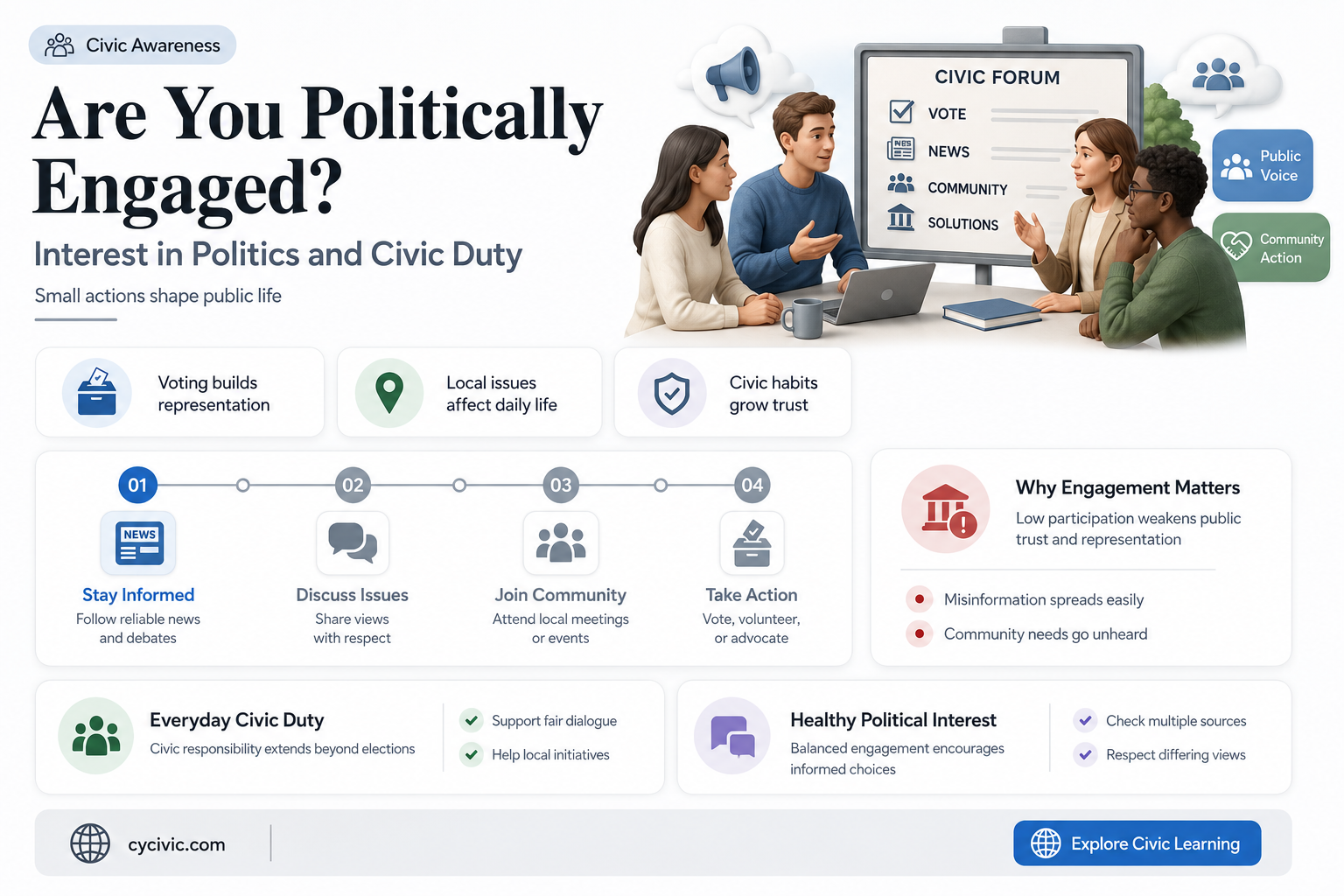 are you interested in politics