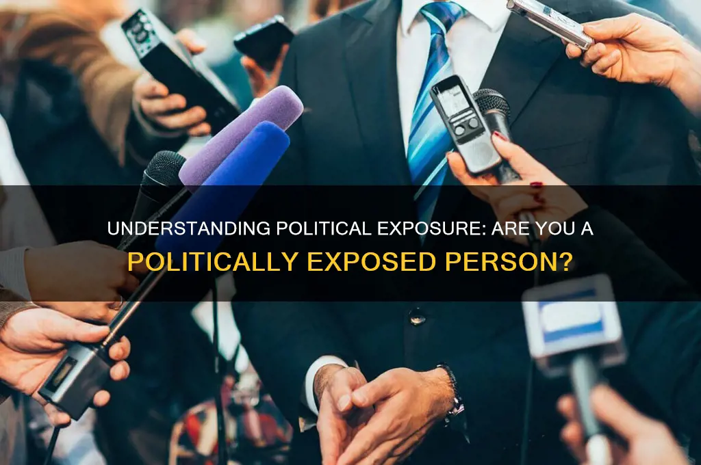 are you politically exposed person