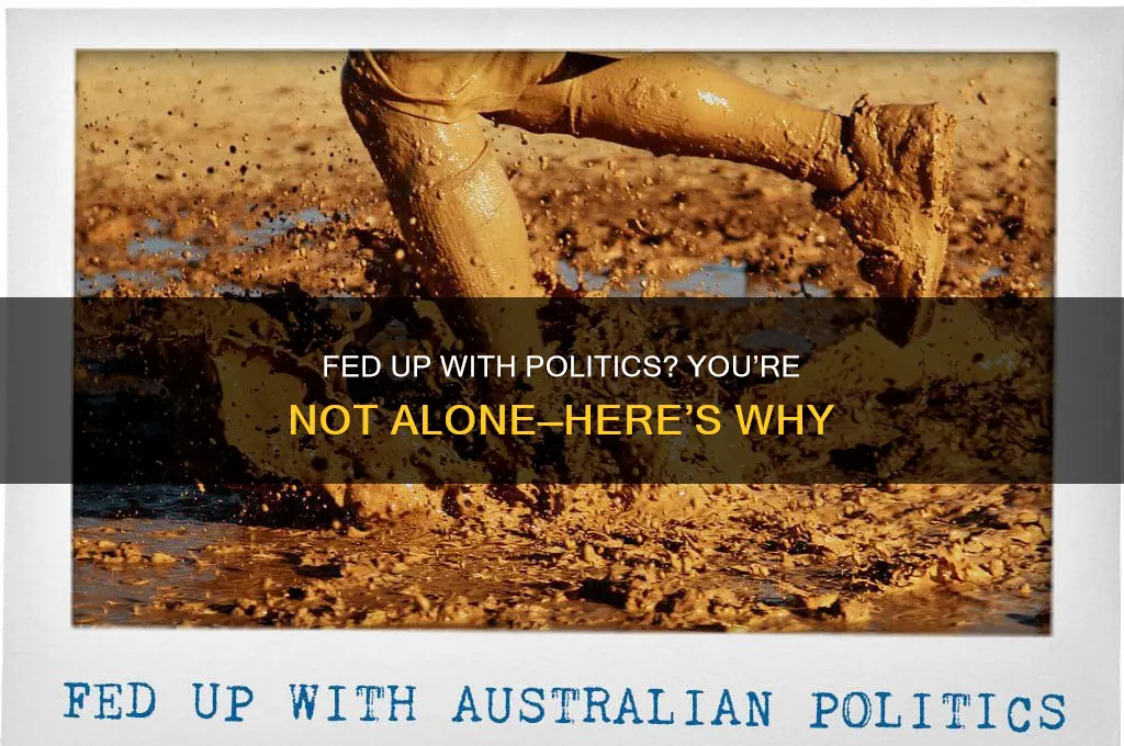 are you sick of politics