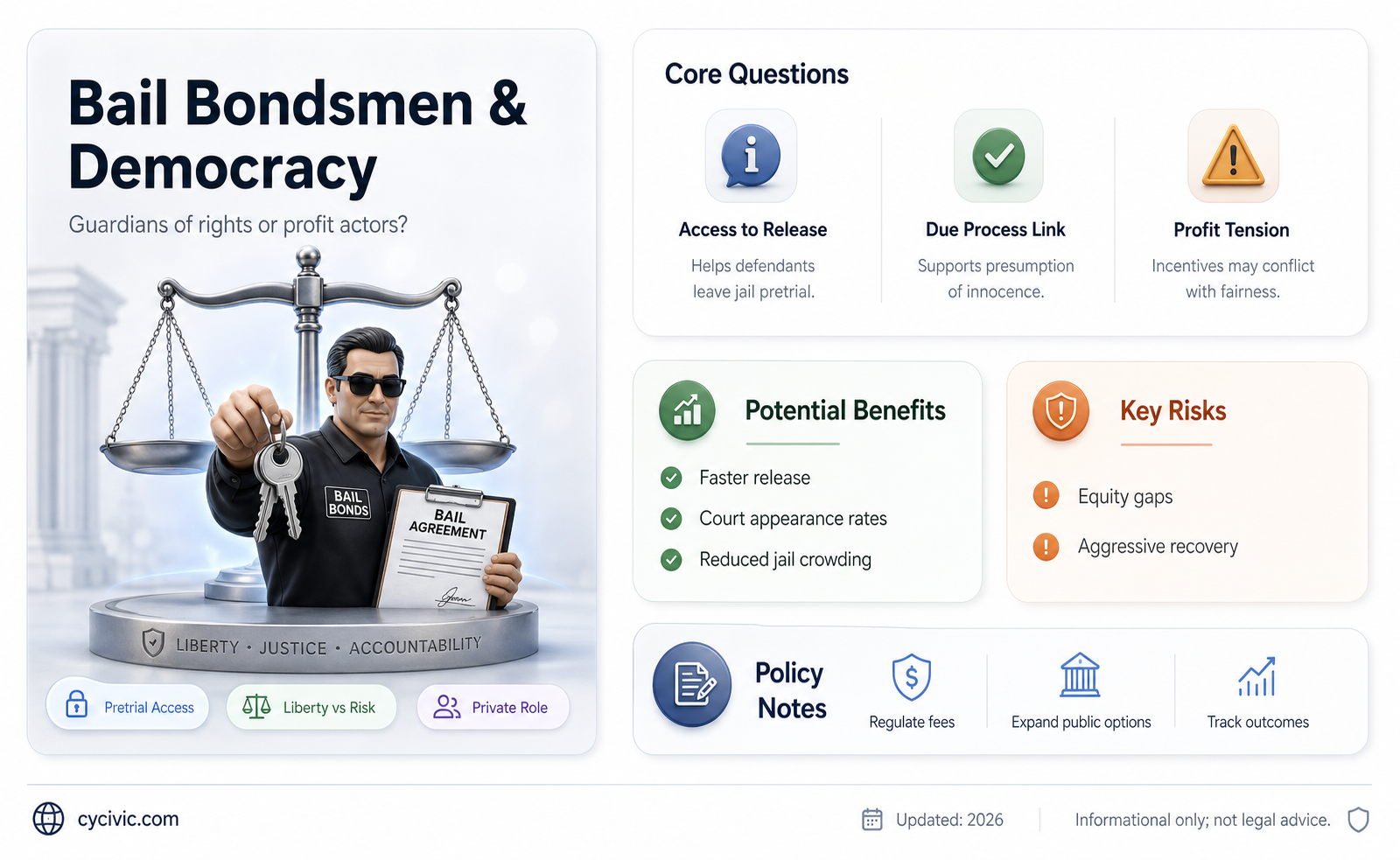 are bail bondsman covered under the constitution to protect democracy