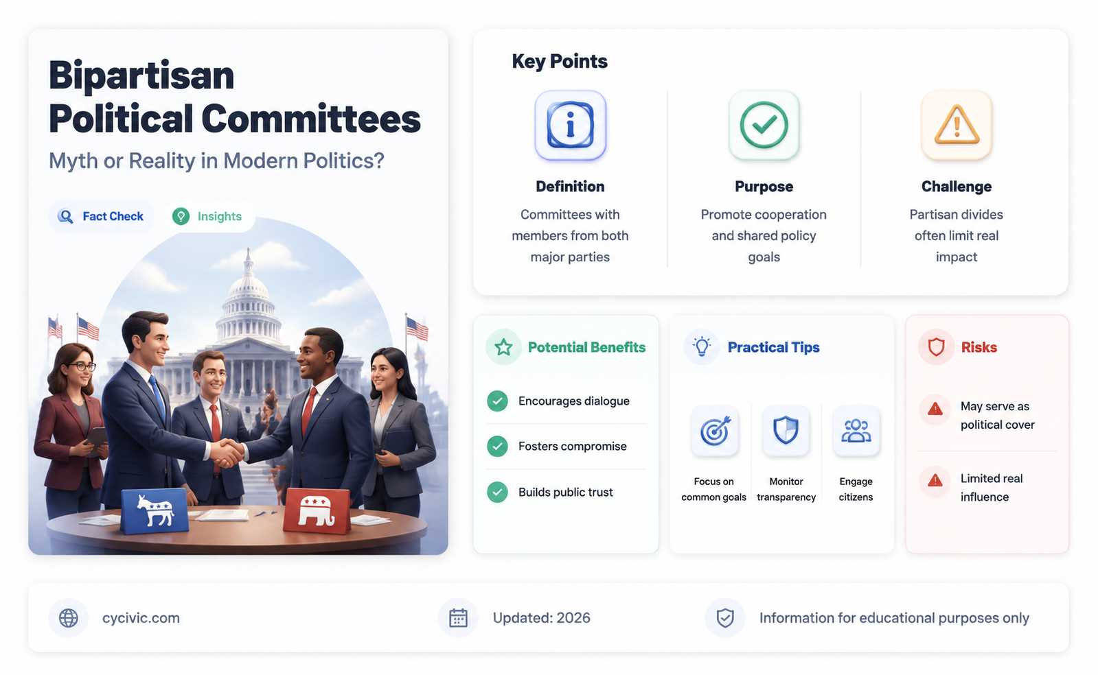 are political committees formed of both parties