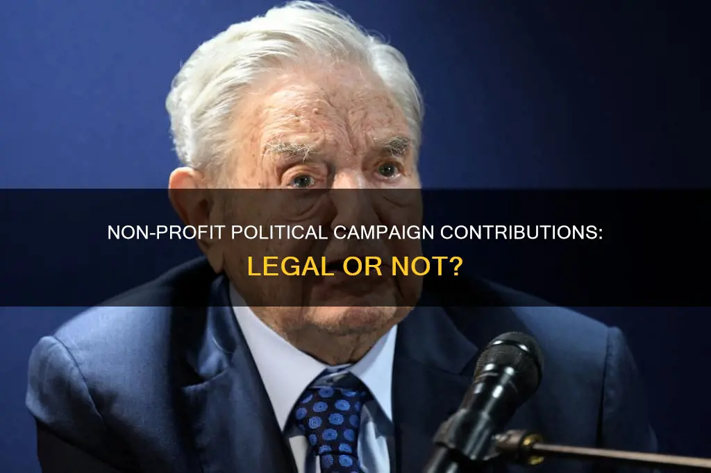 can 503 c 3 organizations contribute to political campaigns