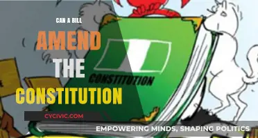 How Bills Can Change the Constitution