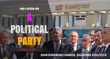Can Citizens Legally Sue Political Parties? Exploring Rights and Limitations