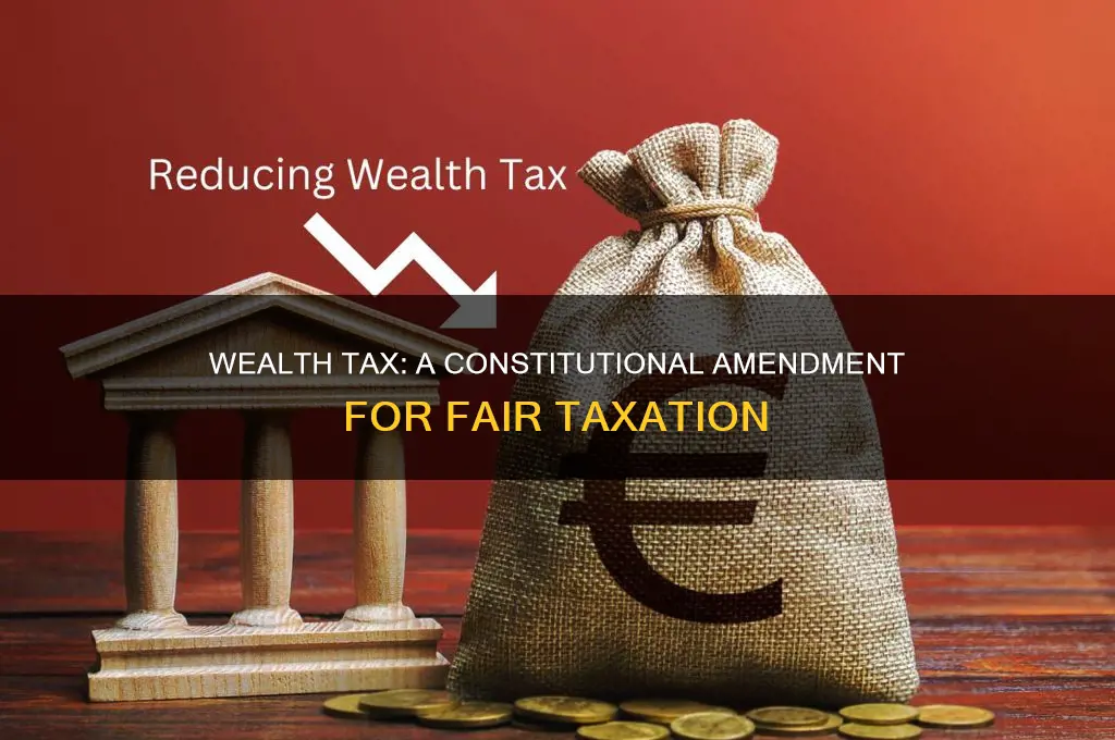can a constitutional amendment increase taxes to the rich