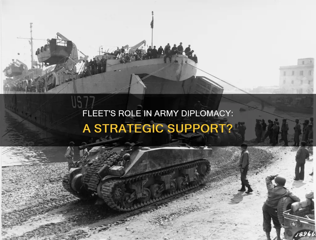 can a fleet support an army in diplomacy