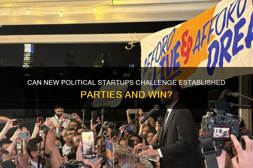 can a new start up political party win