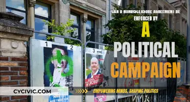 Can Political Campaigns Enforce NDAs?