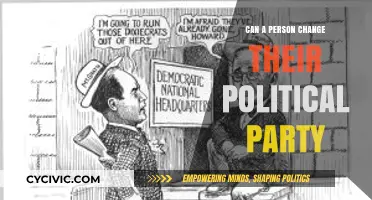 Can Individuals Switch Political Parties? Exploring the Flexibility of Beliefs