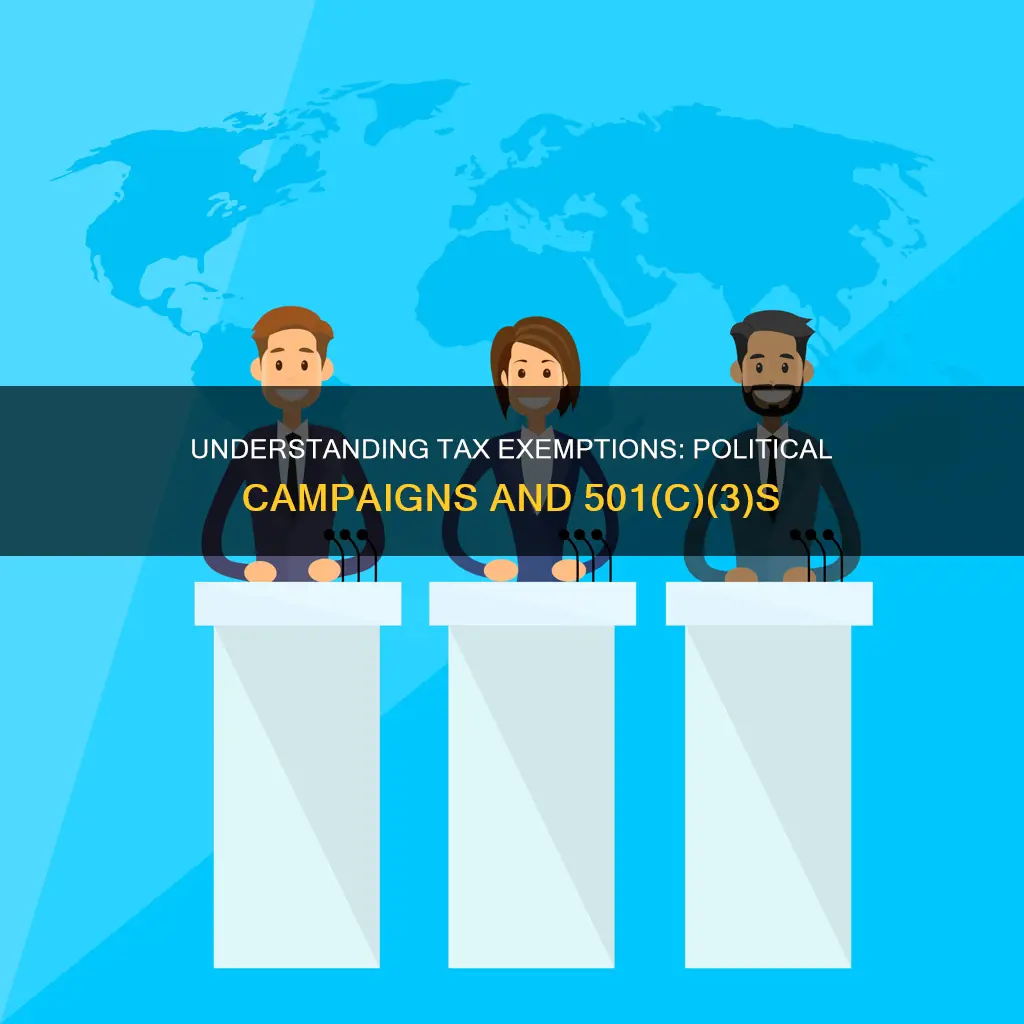 can a political campaign file as a 501c3