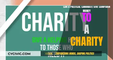 Political Candidates: Charity Donations from Campaign Funds?