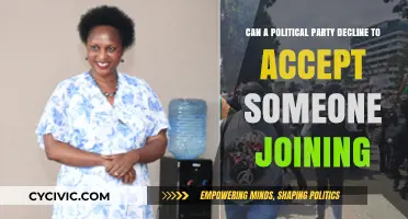 Can Political Parties Legally Refuse Membership Applications?