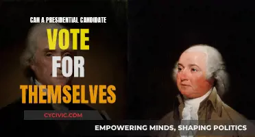 Who Can Presidential Candidates Vote For? Themselves?