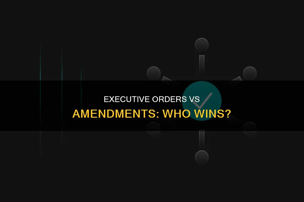 can a presidential executive order overide a constitutional amendment